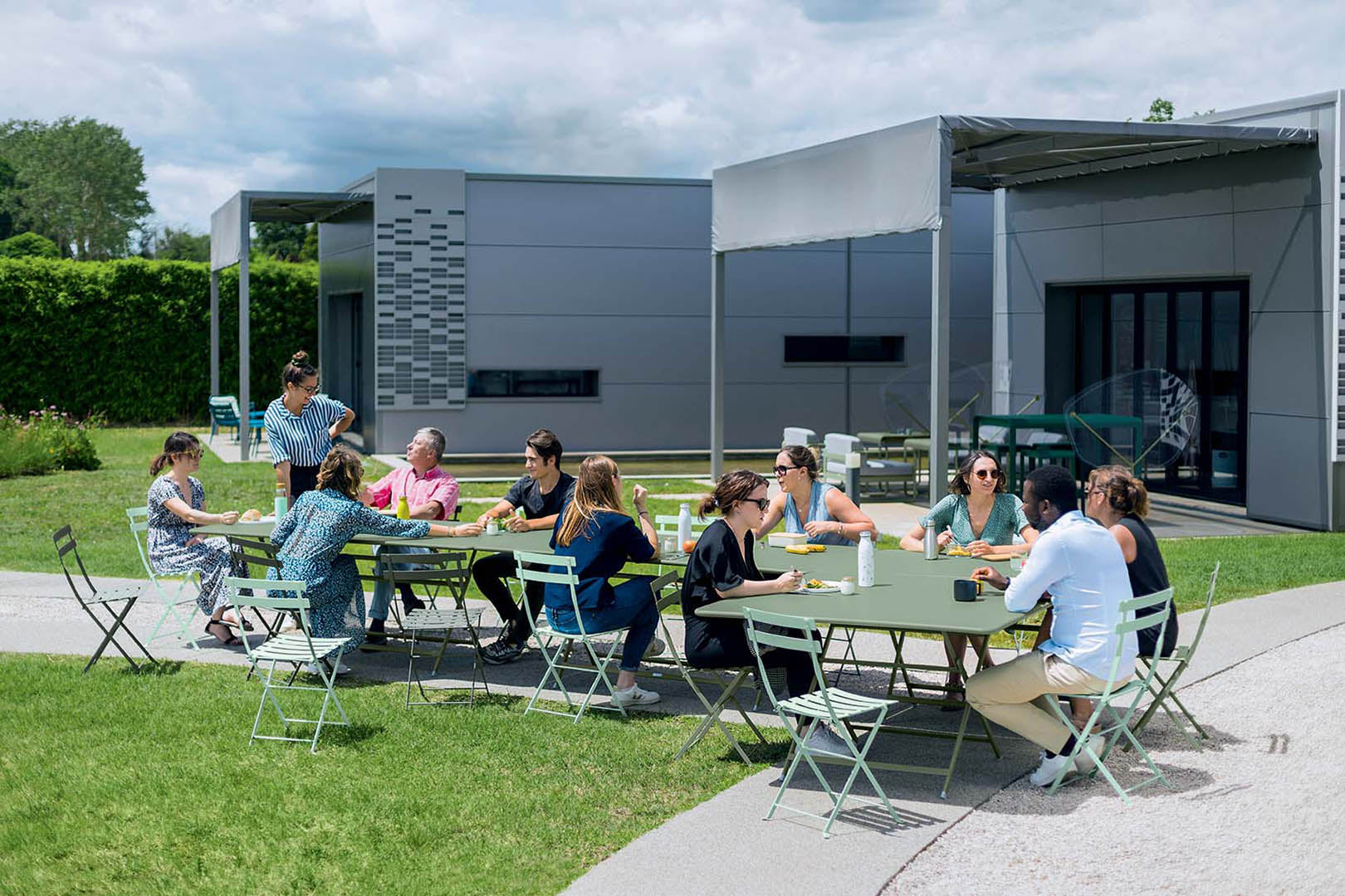 The Fermob Outdoor Office