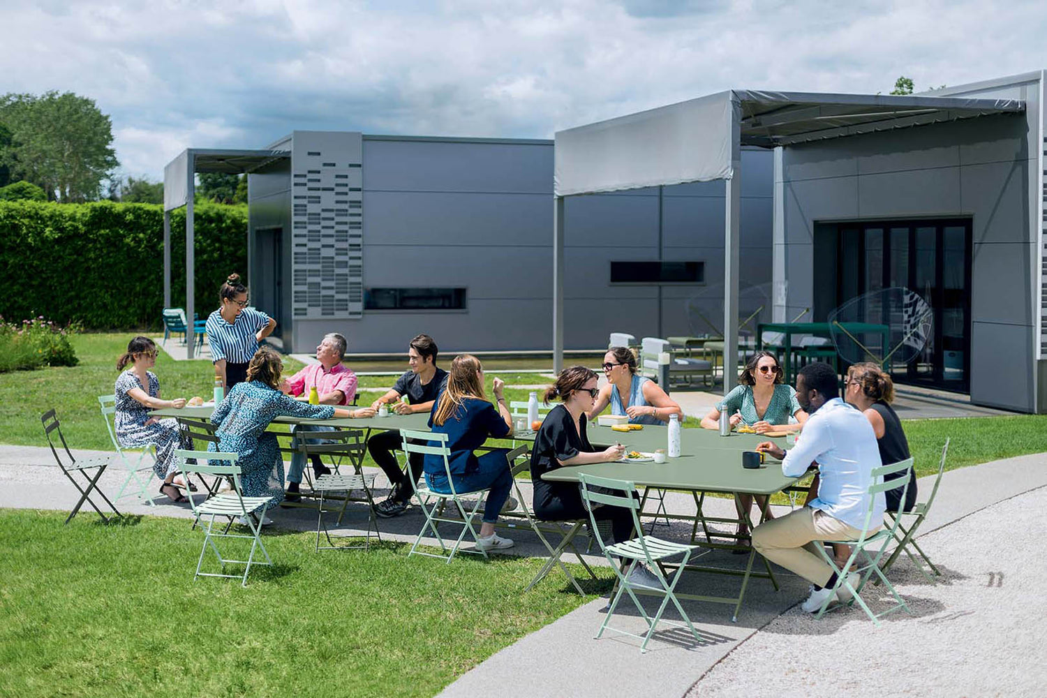 The Fermob Outdoor Office