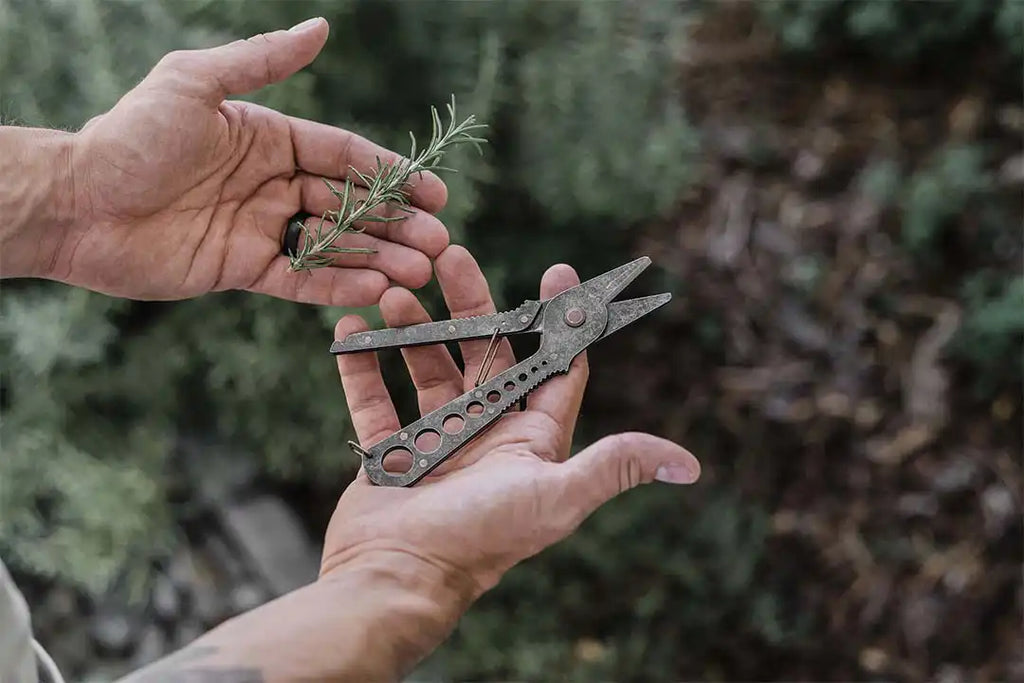 Barebones Herb Harvest + Strip Tool