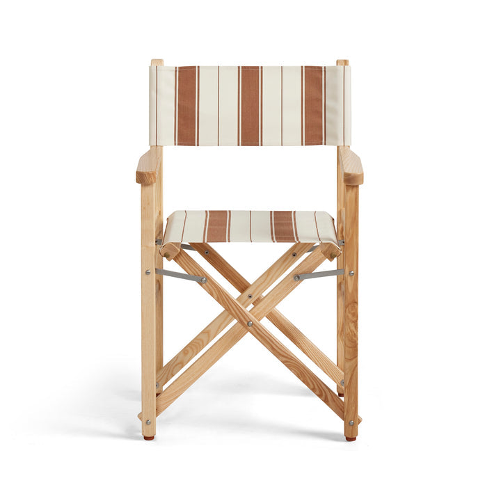 Basil Bangs Directors Chair Al Mare Stripe Terra