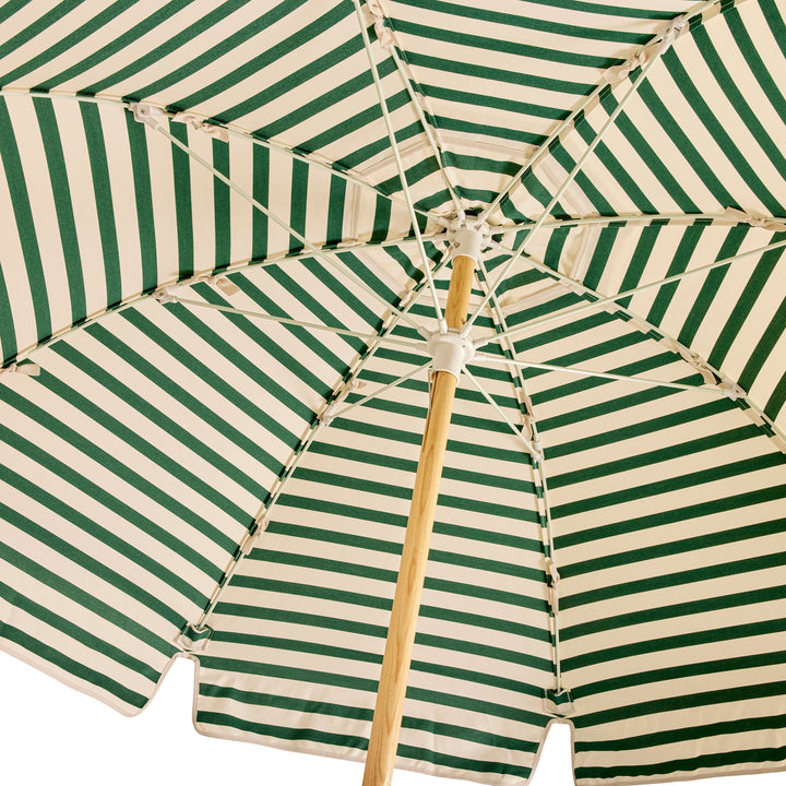 Basil Bangs Jardin Patio Umbrella Amore Stripe Forest