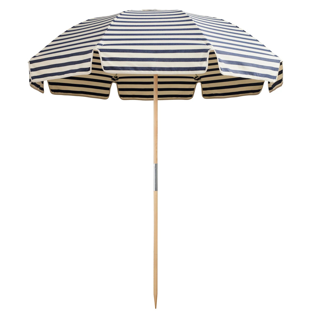 Basil Bangs Jardin Patio Umbrella Amore Stripe Marine