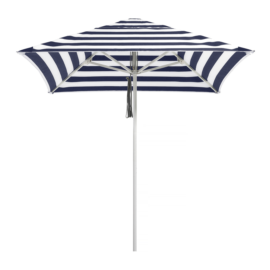 Basil Bangs Caspar 2m Umbrella Blue Stripe - No Valance