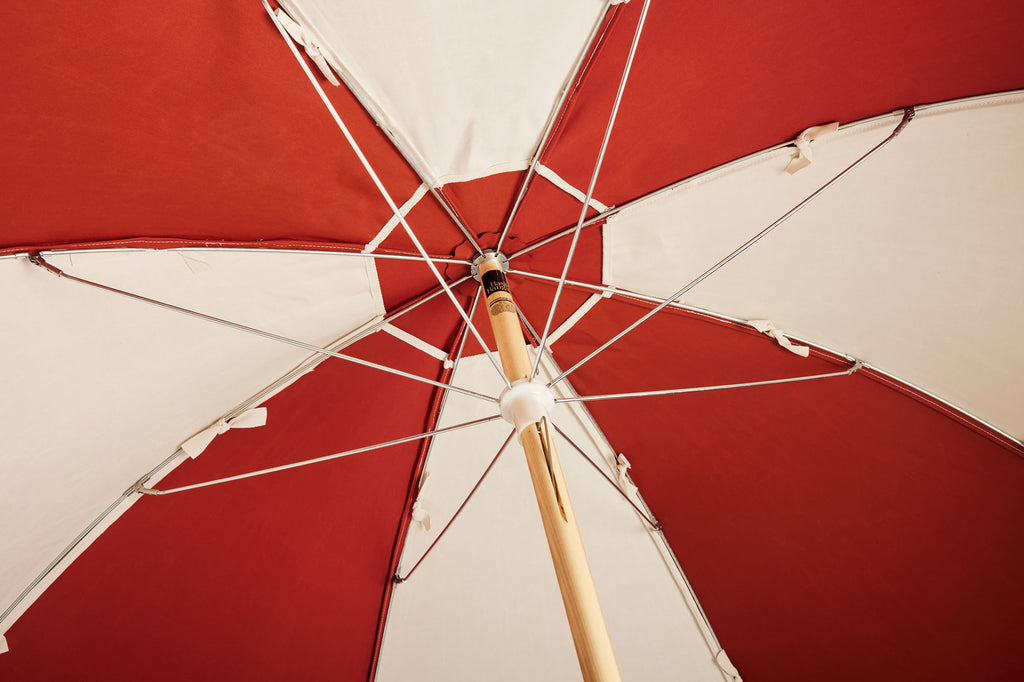 Basil Bangs Jardin Patio Umbrella Chestnut