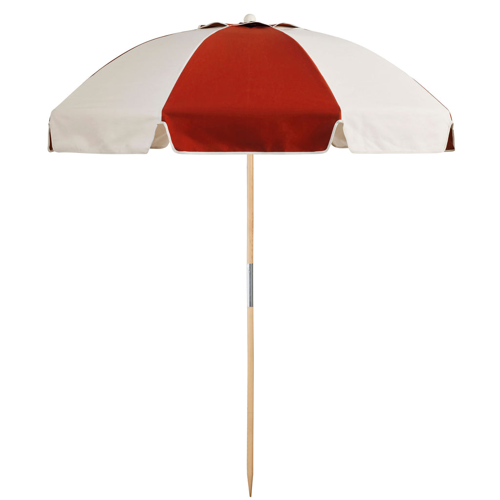 Basil Bangs Jardin Patio Umbrella Chestnut