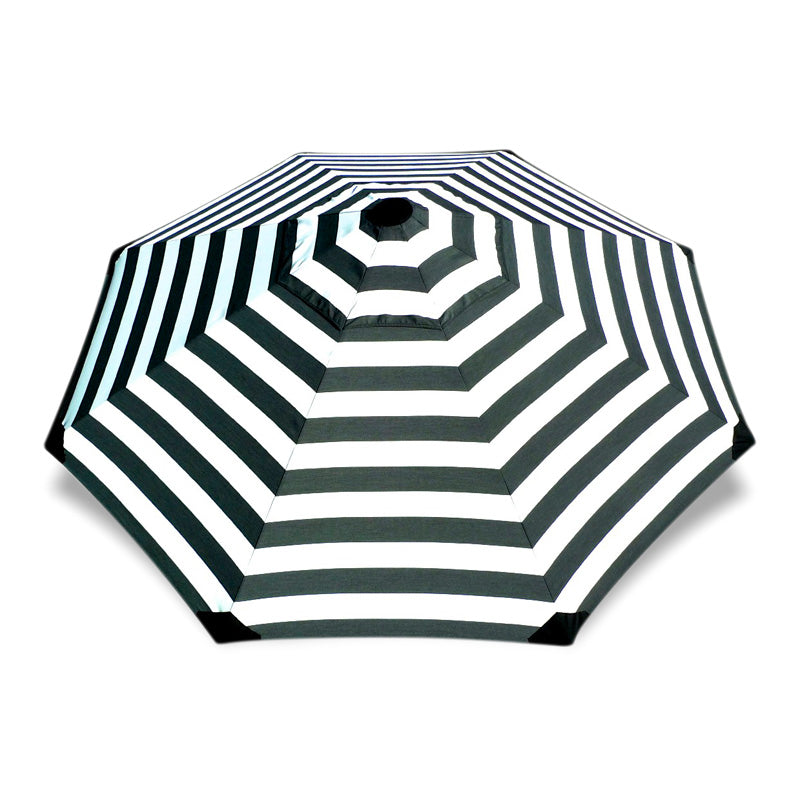 Basil Bangs Go Large 2.8m Umbrella Black and White - No Valance