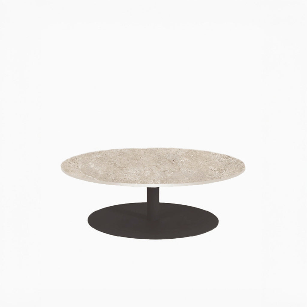 Vincent Sheppard Kodo coffee table Ceramic 90 Fossil Grey