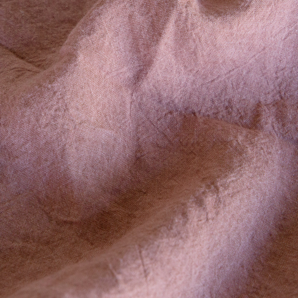 Hale Mercantile Flocca Linen 50 x 50cm Cushion Rosa