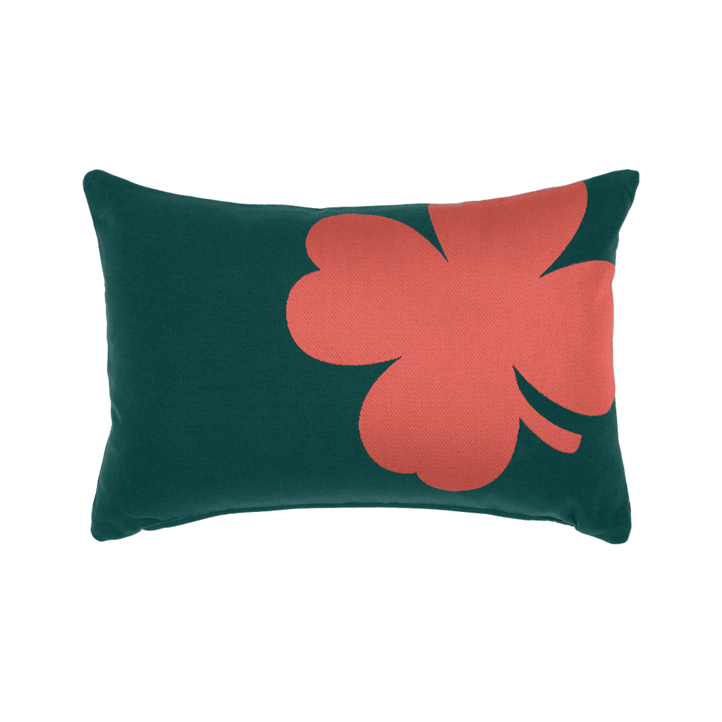 Fermob Trefle Outdoor Cushion 44x30cm Cedar Green