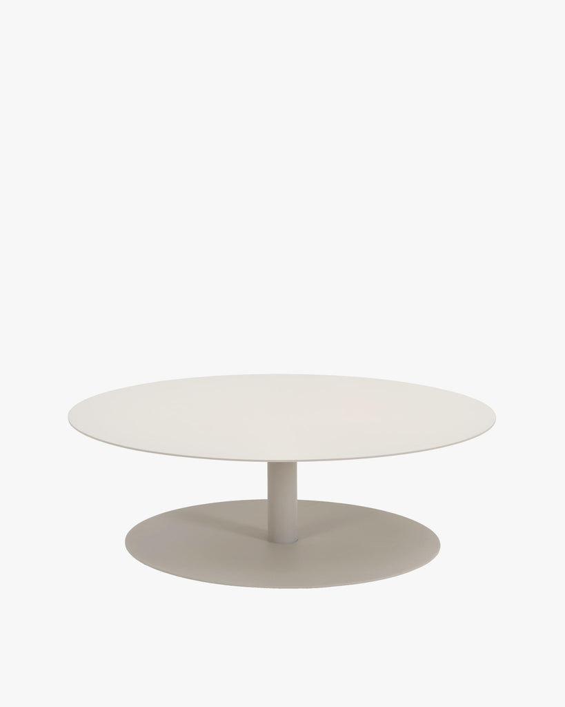 Vincent Sheppard Kodo coffee table Aluminium top 87cm