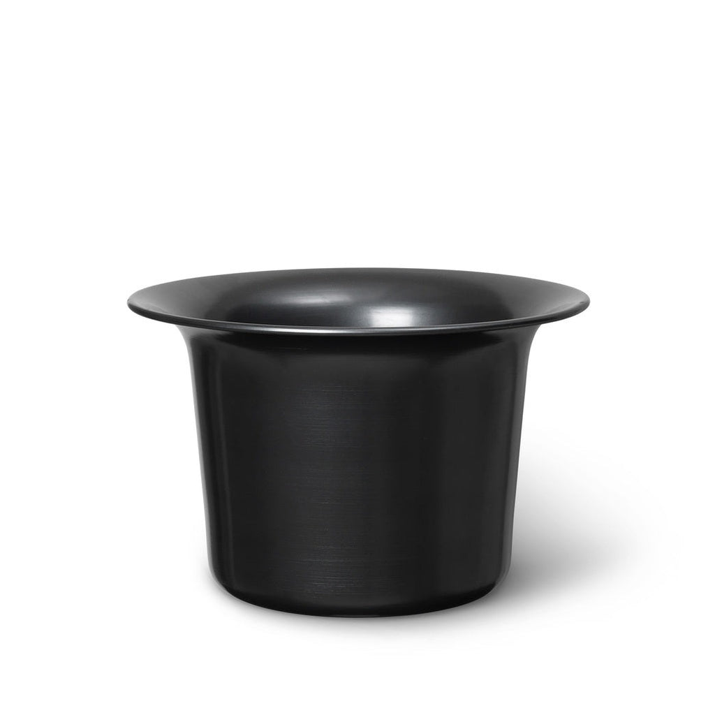 Ferm Living Spun Alu Basket Low Black