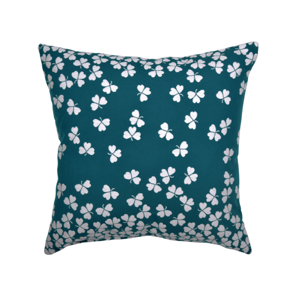 Fermob Trefle Outdoor Cushion 44x44cm Duck Blue
