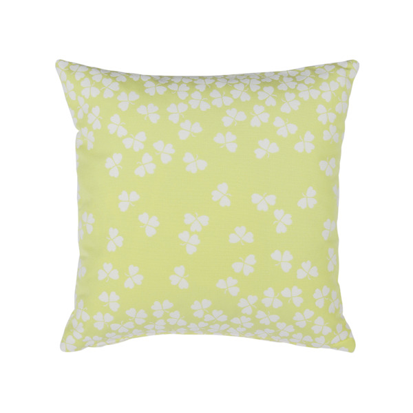 Fermob Trefle Outdoor Cushion Frosted Lemon 44x44cm