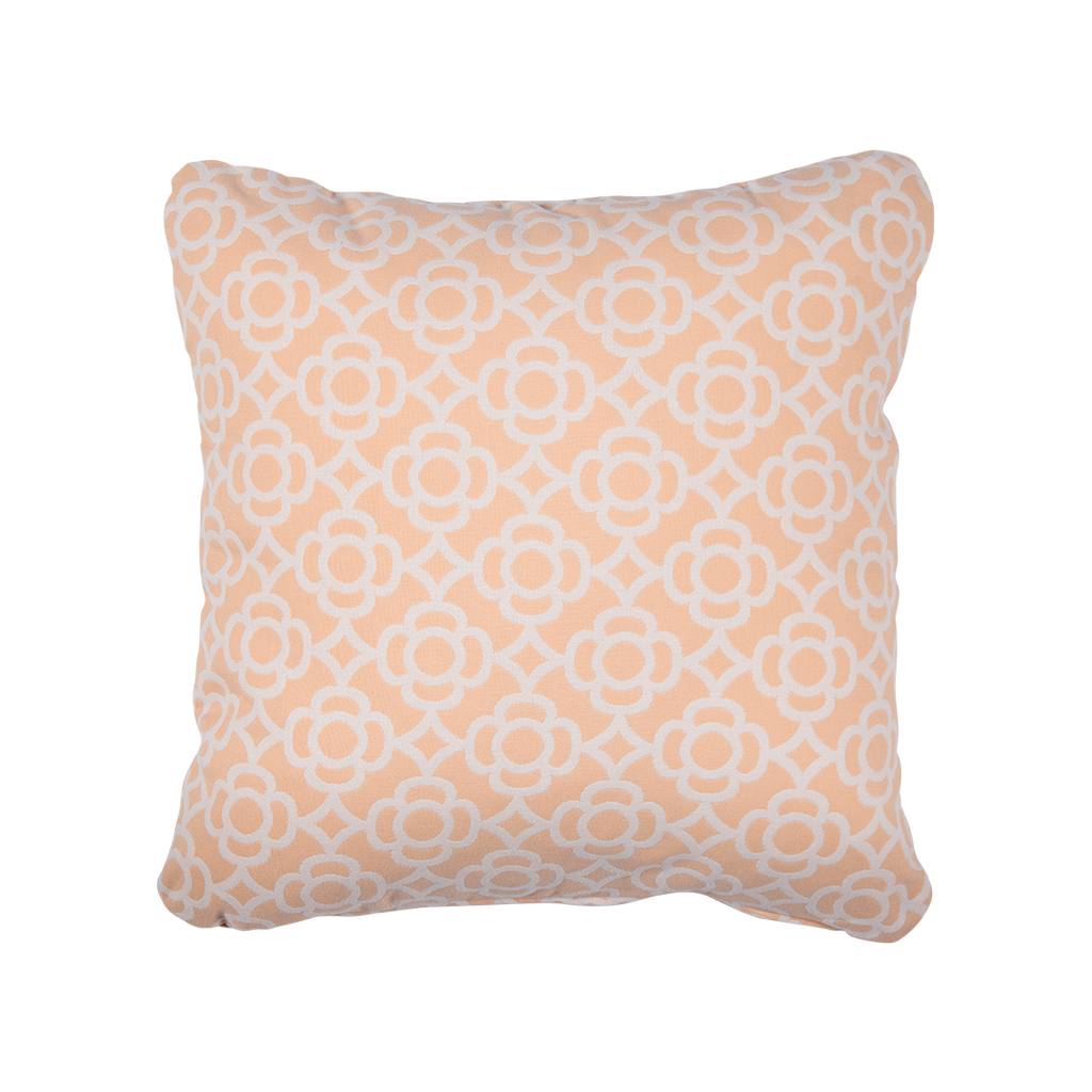 Fermob Lorette Outdoor Cushion Blush Pink 44x44cm