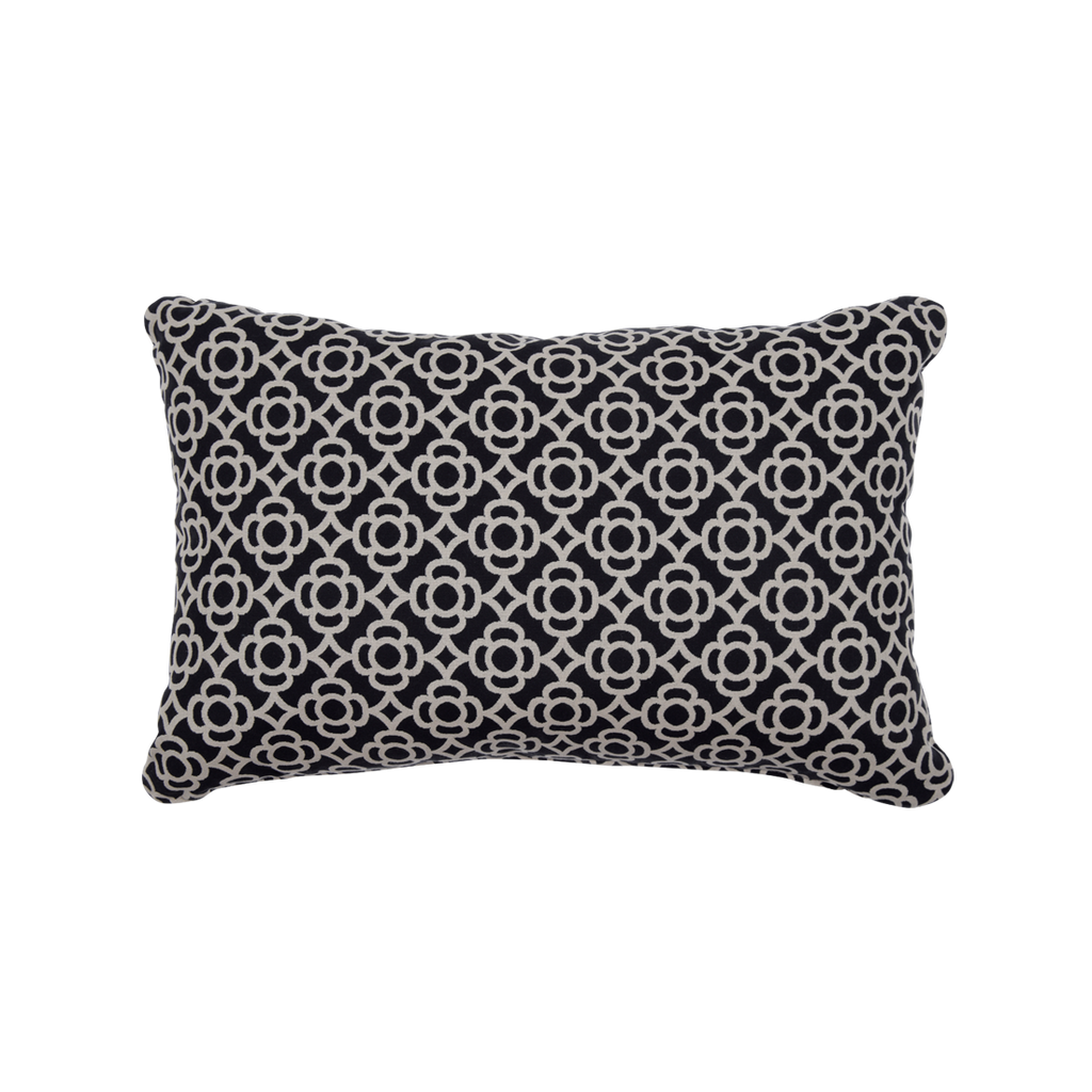 Fermob Lorette Outdoor Cushion 68x44cm Liquorice