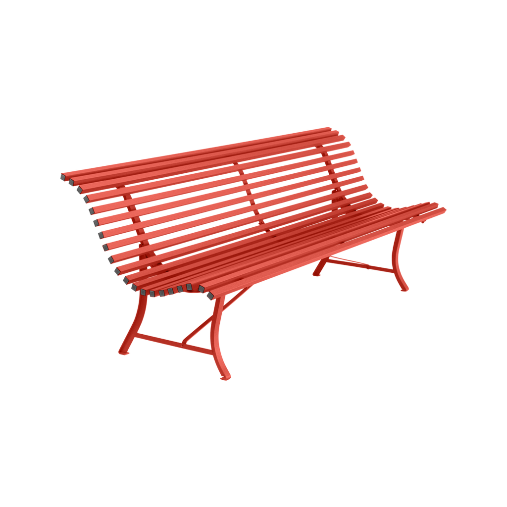 Fermob Louisiane Bench 200cm Capucine