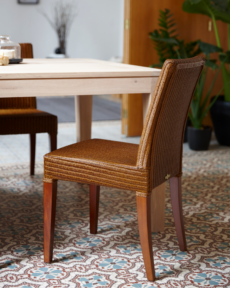 Vincent Sheppard Edward Low Back Dining Chair Lloyd Loom Indoor