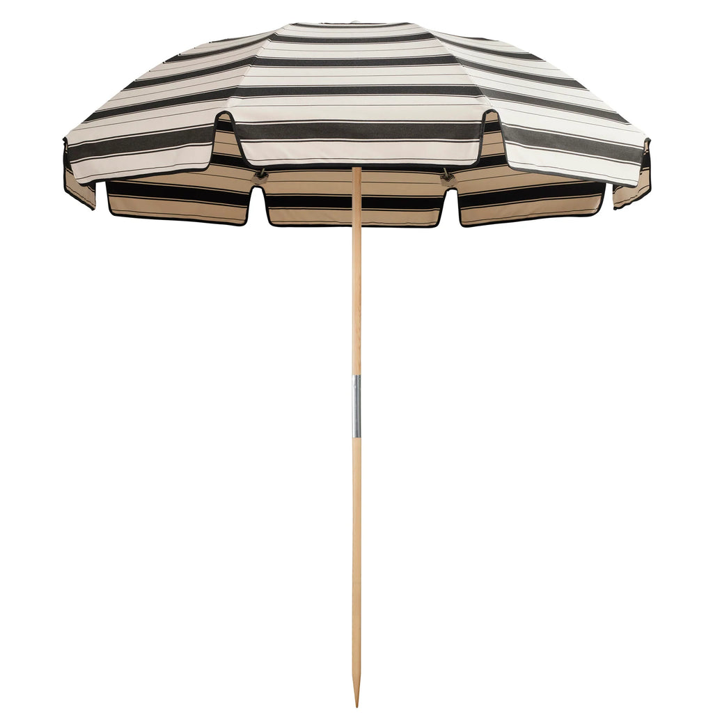 Basil Bangs Jardin Patio Umbrella Al Mare Stripe Sabbia