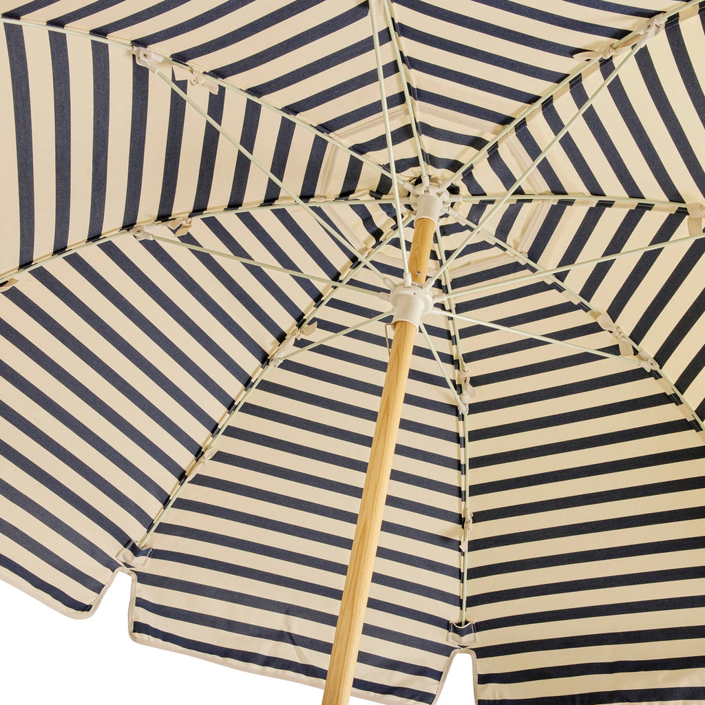 Basil Bangs Jardin Patio Umbrella Amore Stripe Marine