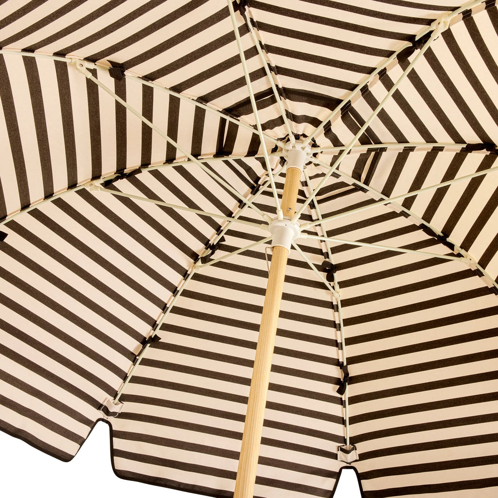 Basil Bangs Jardin Patio Umbrella Amore Stripe Sabbia