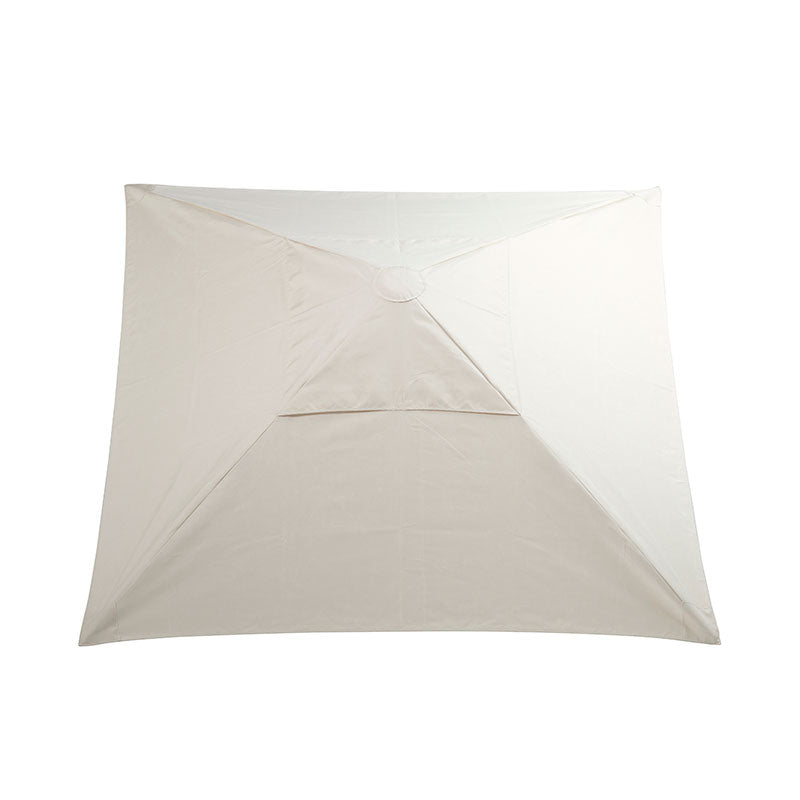 Basil Bangs Sundial White 2m Umbrella Raw - No Valance