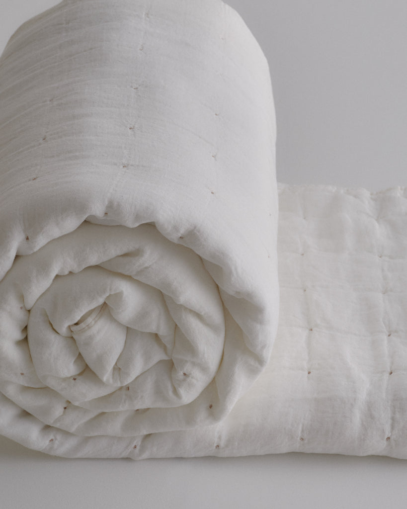 Hale Mercantile Basix Linen Quilt Ayrton