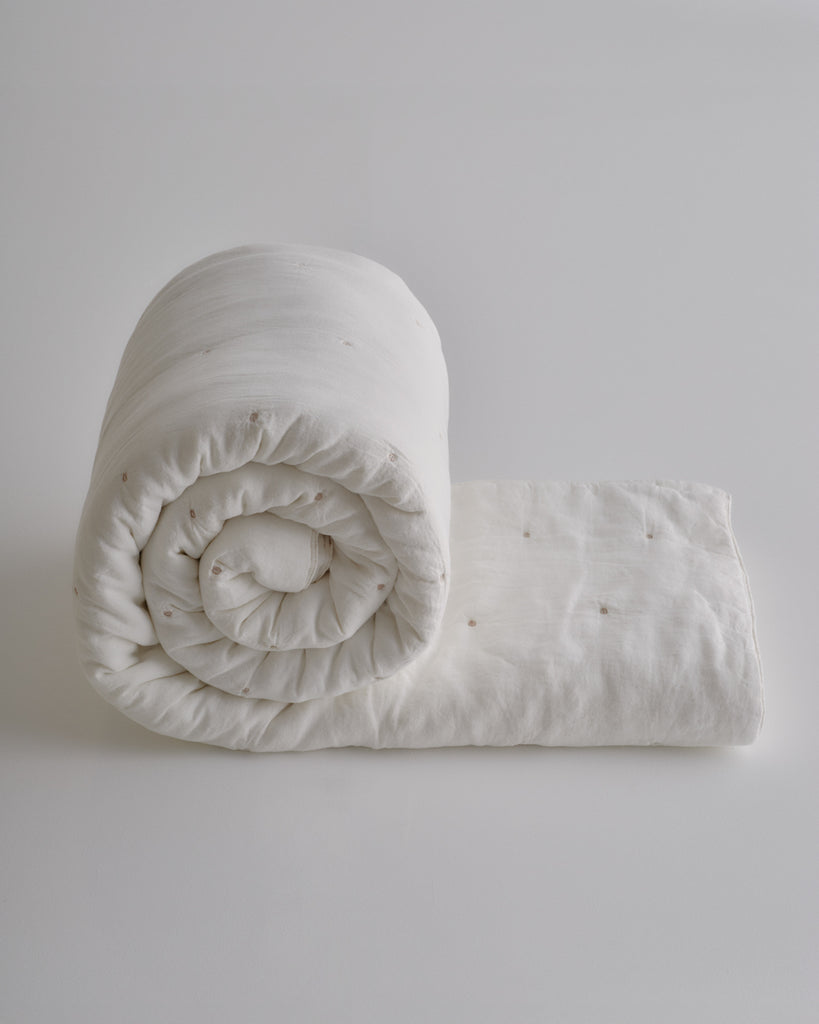 Hale Mercantile Basix Linen Coverlet Ayrton