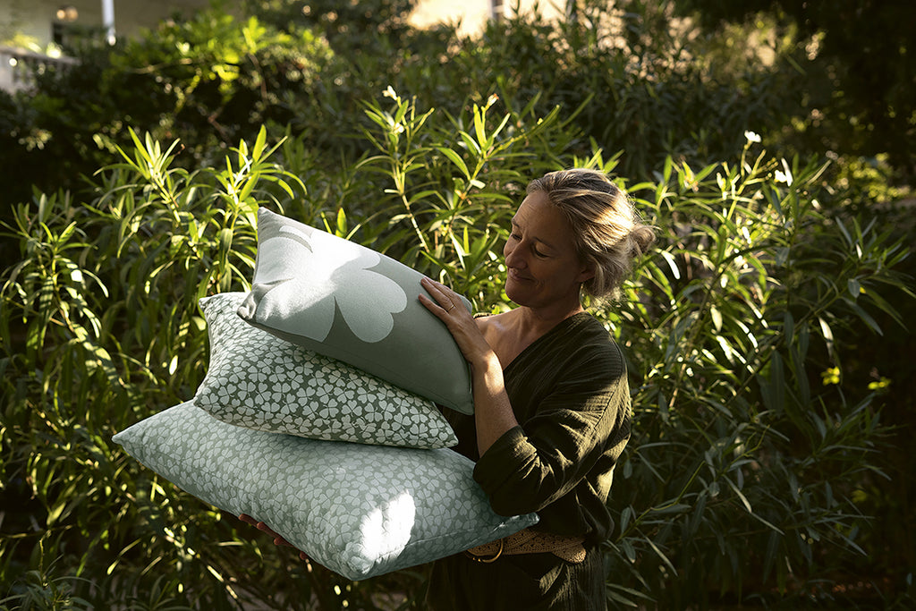 Fermob Trefle Outdoor Cushion Cactus 44x30cm