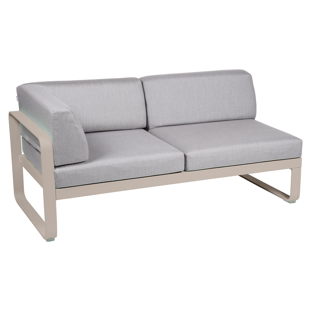 Fermob Bellevie Modular 2-Seater Left Corner Sofa