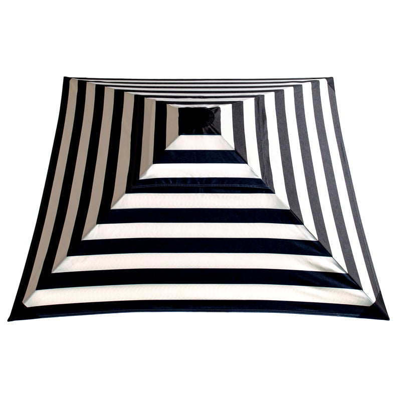 Basil Bangs Go Large 2.m Umbrella Black Stripe - No Valance