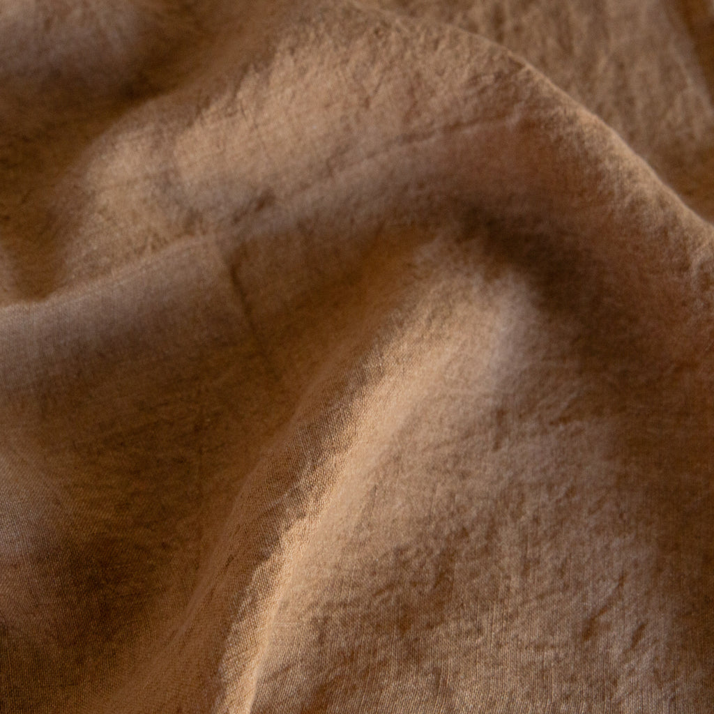 Hale Mercantile Flocca Linen 50 x 50cm Cushion Russo