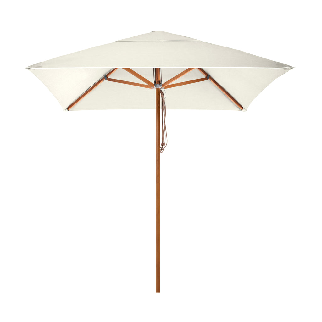 Basil Bangs Sundial 2m Umbrella Raw - No Valance