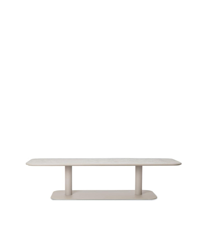 Vincent Sheppard KODO COFFEE TABLE Ceramic Top Dune White