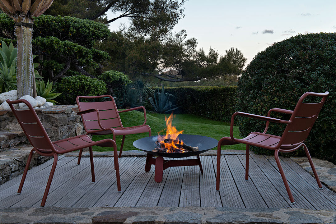 Fermob Luxembourg Low Lounge Armchair | Patio & Balcony Outdoor Living