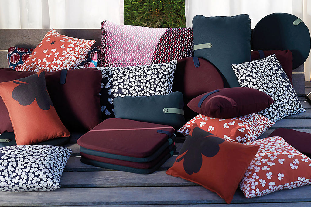 Fermob Luxembourg Colour Mix Cushion Burgundy