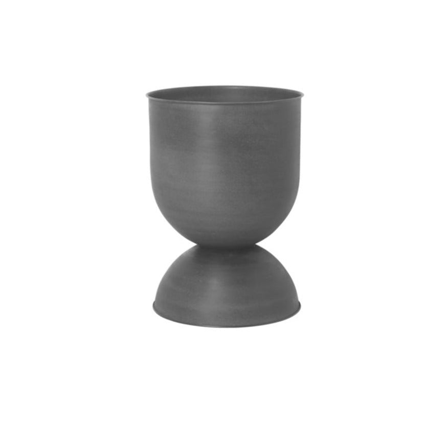 Ferm Living Hourglass Pot Black Medium