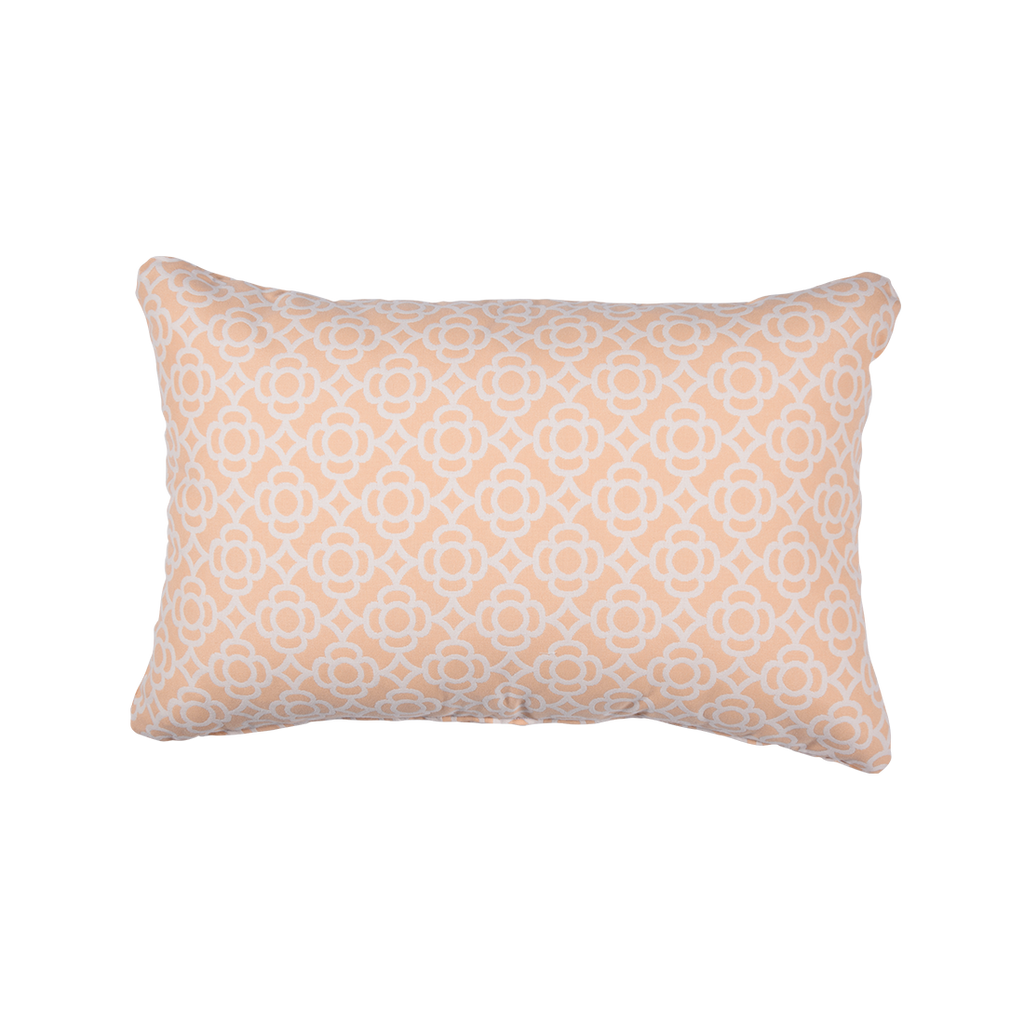 Fermob Lorette Outdoor Cushion Blush Pink 68x44cm